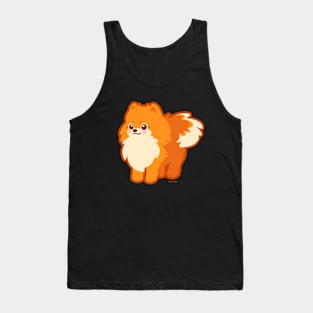 Kawaii Pomeranian Dog Tank Top